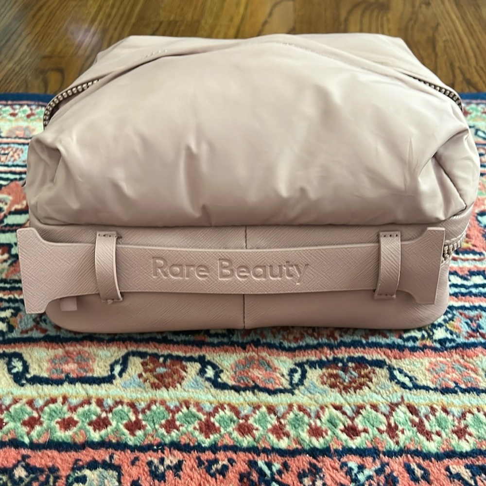 Rare beauty puff cosmetic bag. Like new.